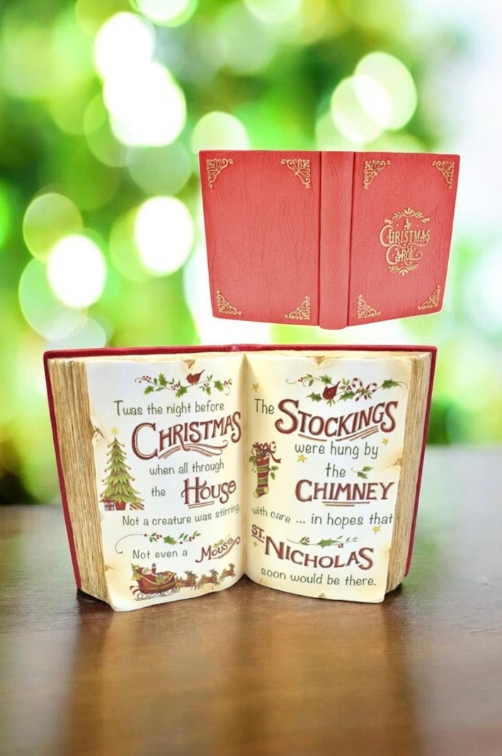 Animated ‘night before Christmas book.
