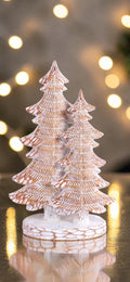 Rustic gingerbread christmas tree