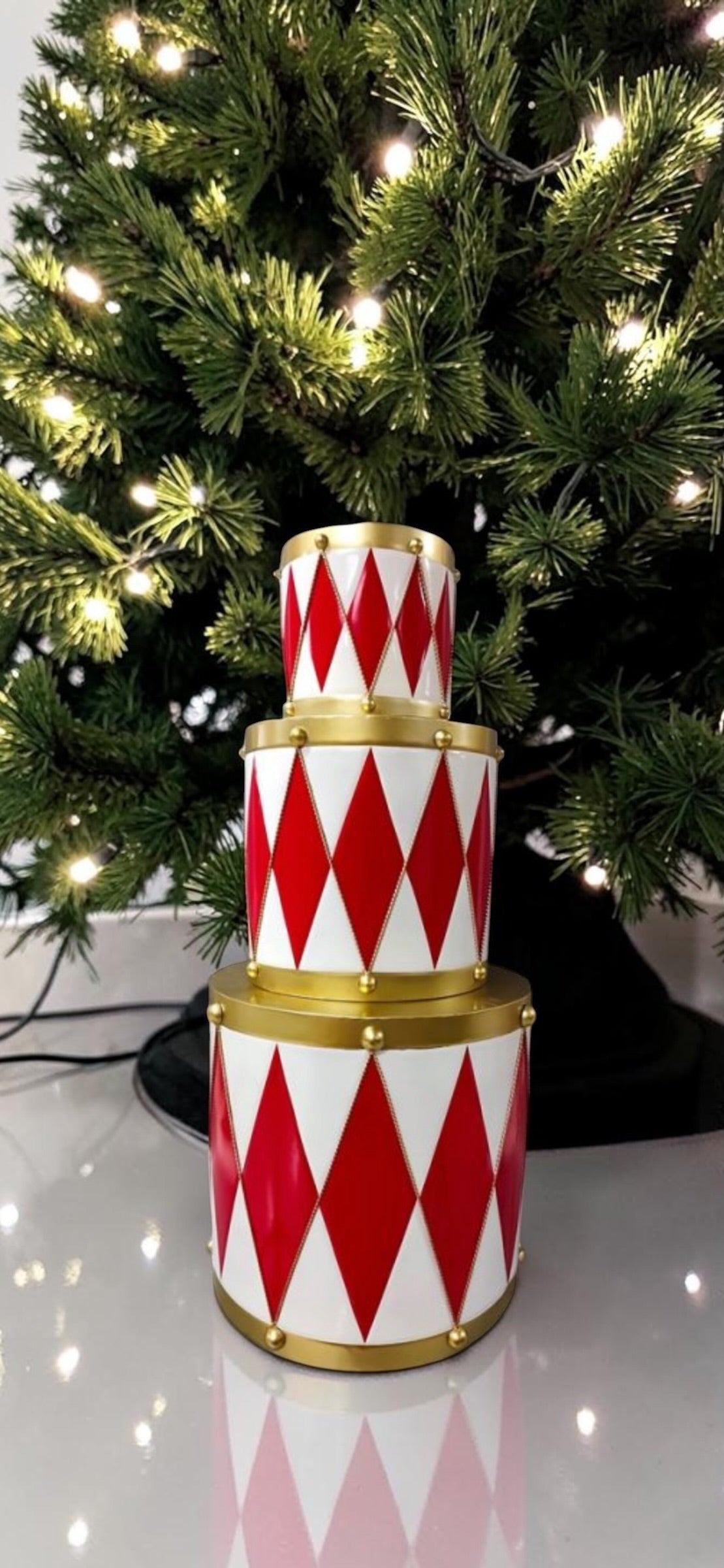 Little drummer boy drum stack
