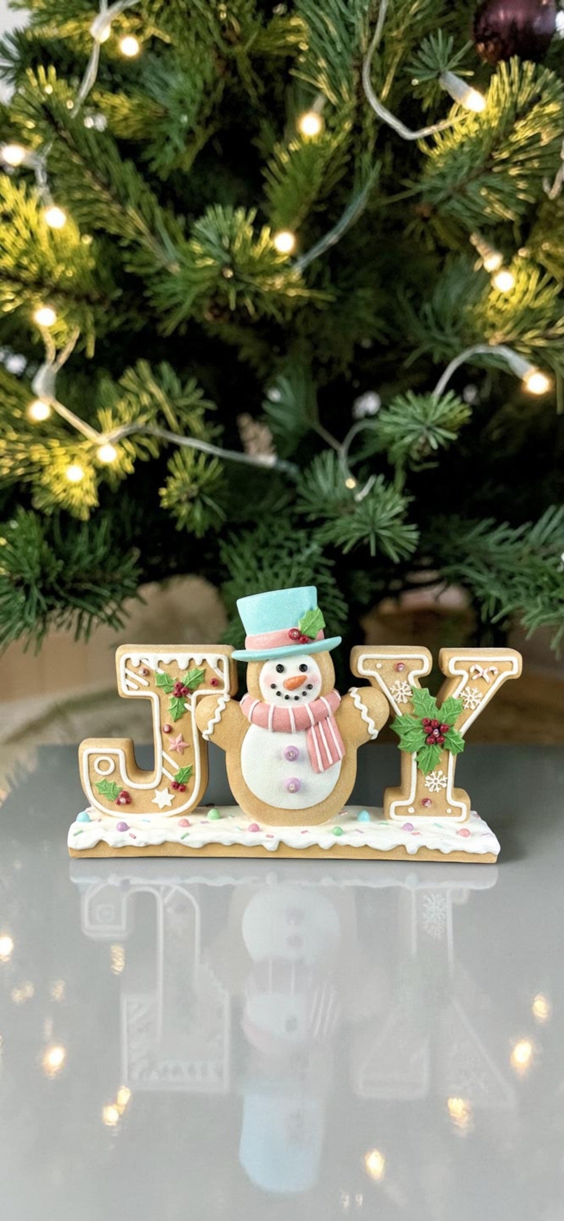 LED Pastel Joy sign