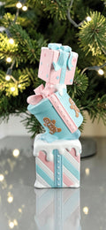 Pastel gingerbread gift stack