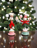 1.  Peppermint Patisserie Snowman Couple