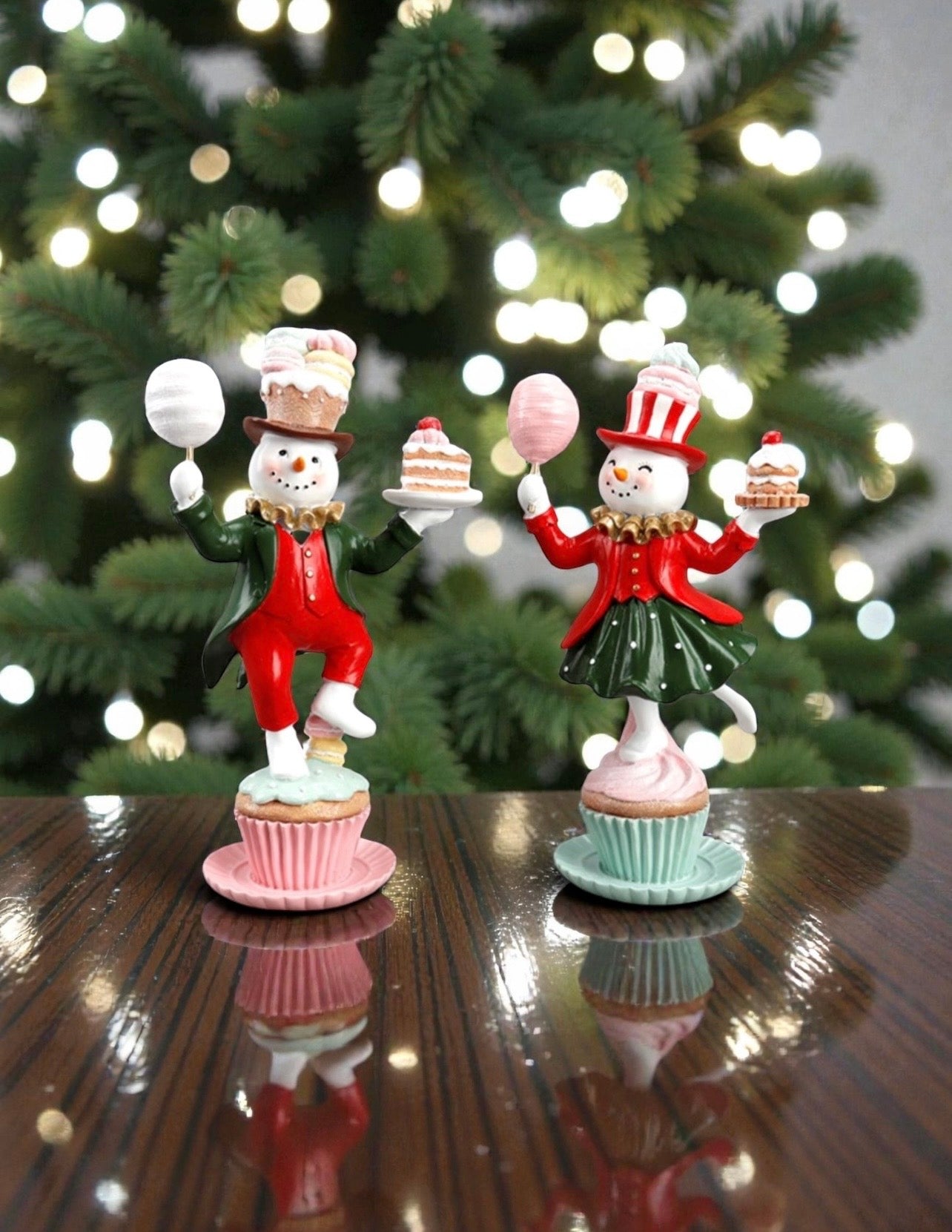 1.  Peppermint Patisserie Snowman Couple
