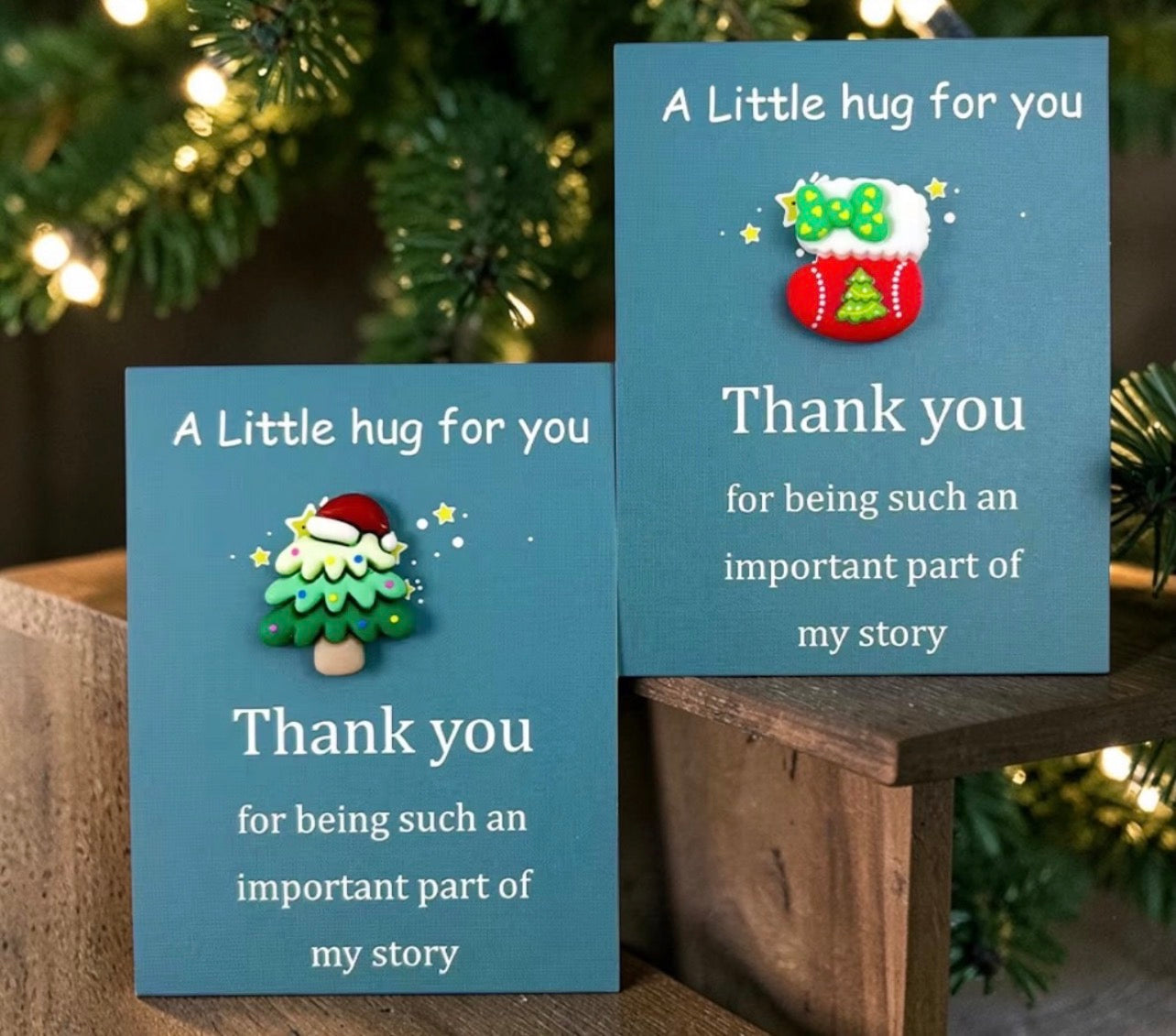Christmas pocket hug Assorted