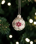 Rustic Burlap bauble