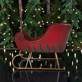 Red sleigh