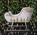 White sleigh