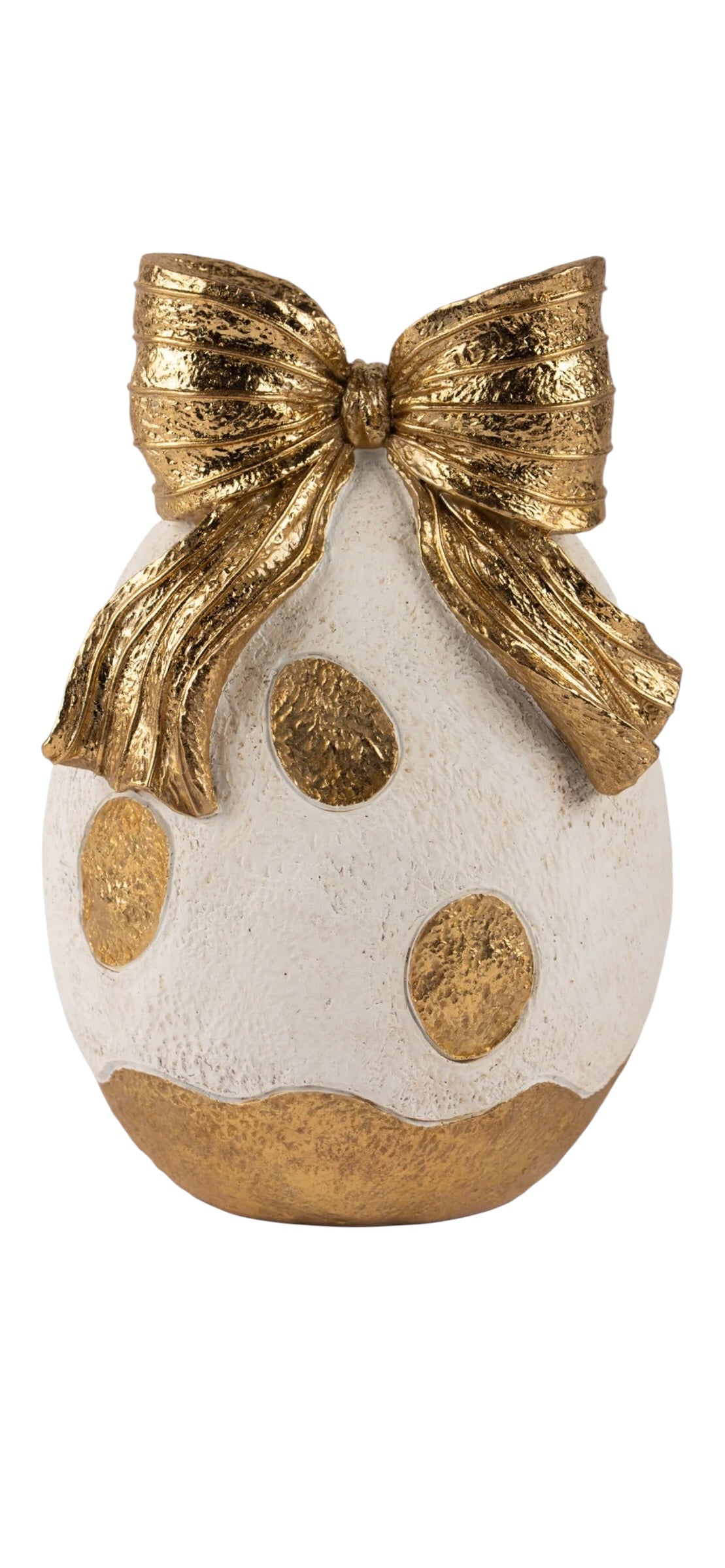 Gold Bow Egg