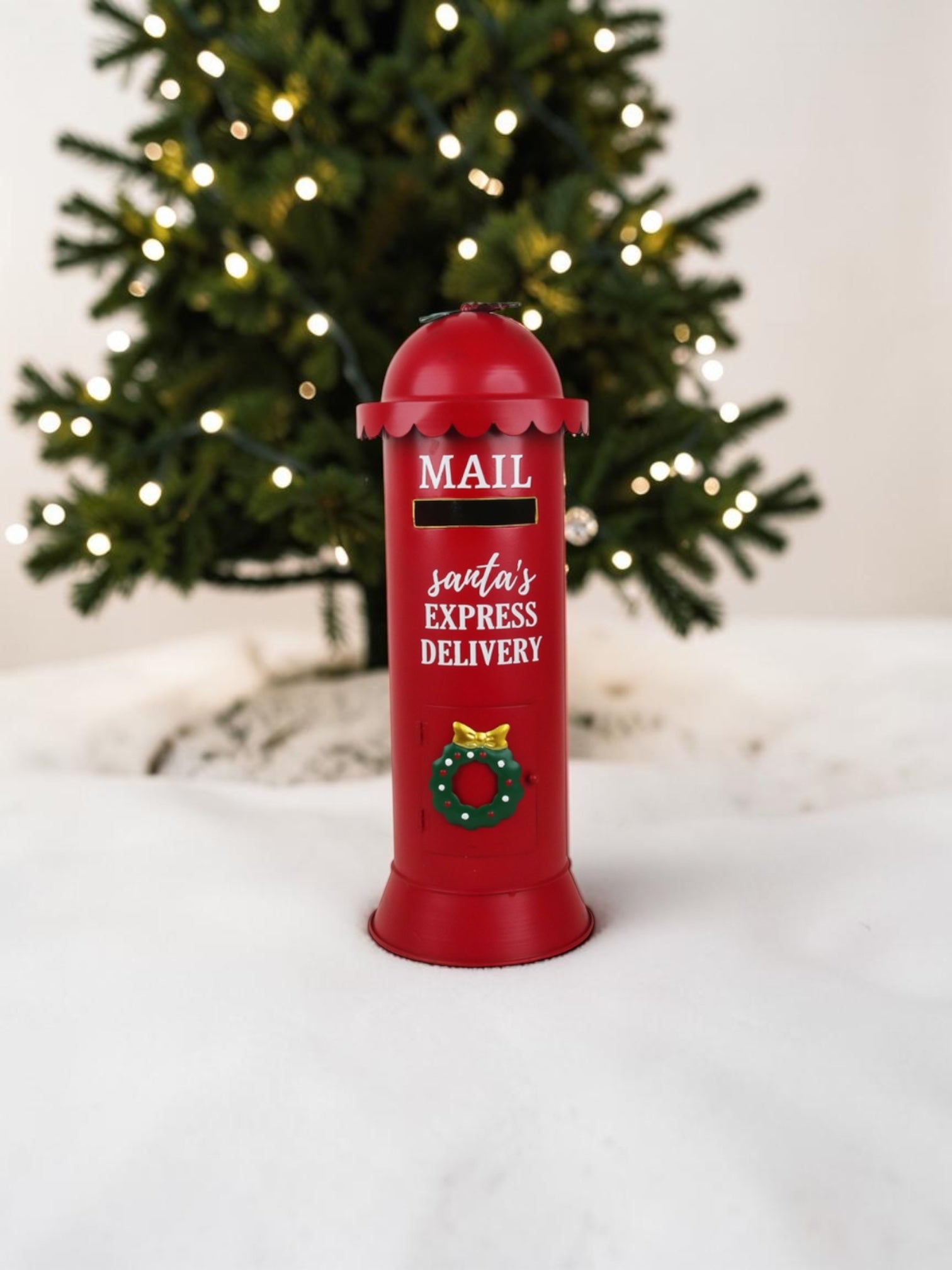 Traditional North Pole mail box