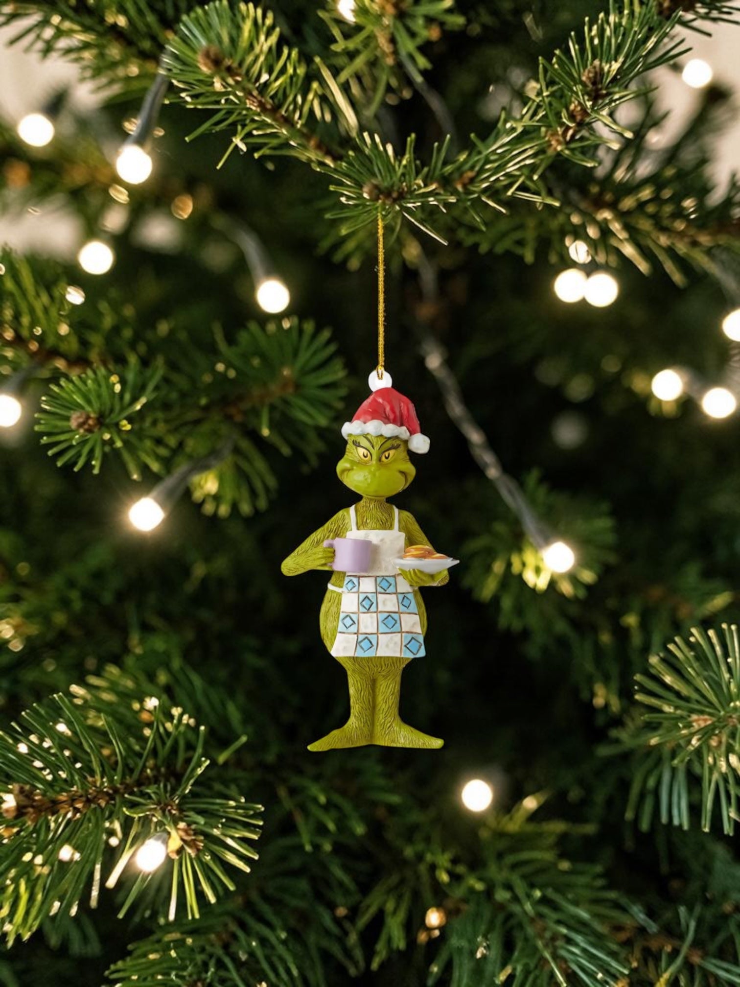 Hanging Grinch Ornament