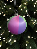 Satin Stripped Bauble