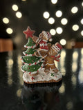 Gingerbread and Christmas tree Ornament.