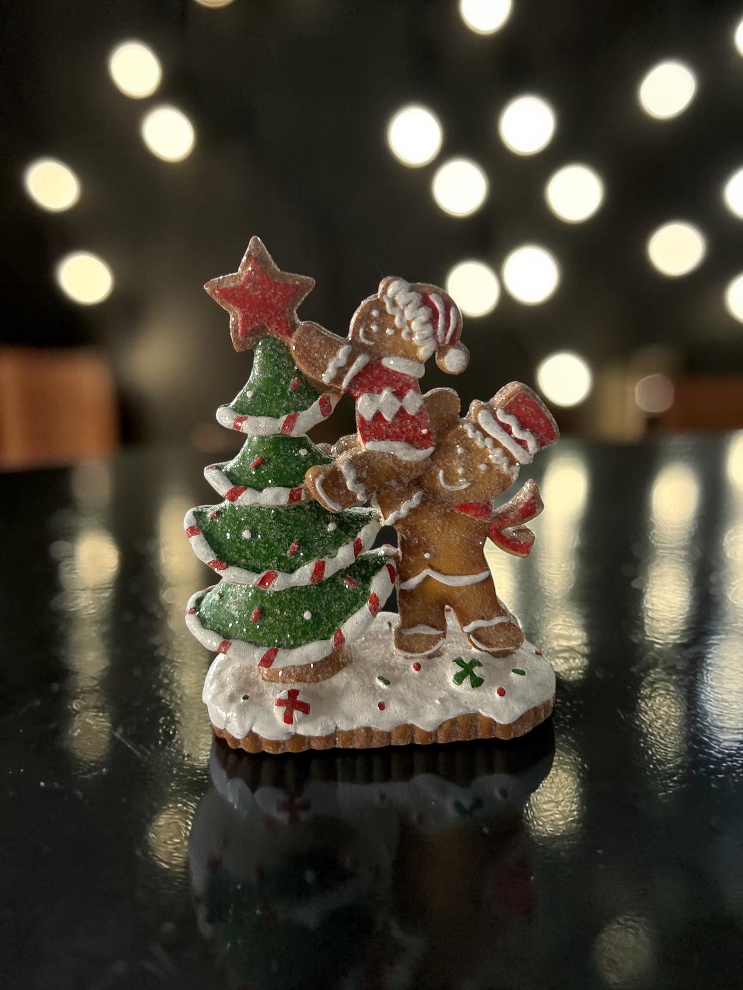 Gingerbread and Christmas tree Ornament.