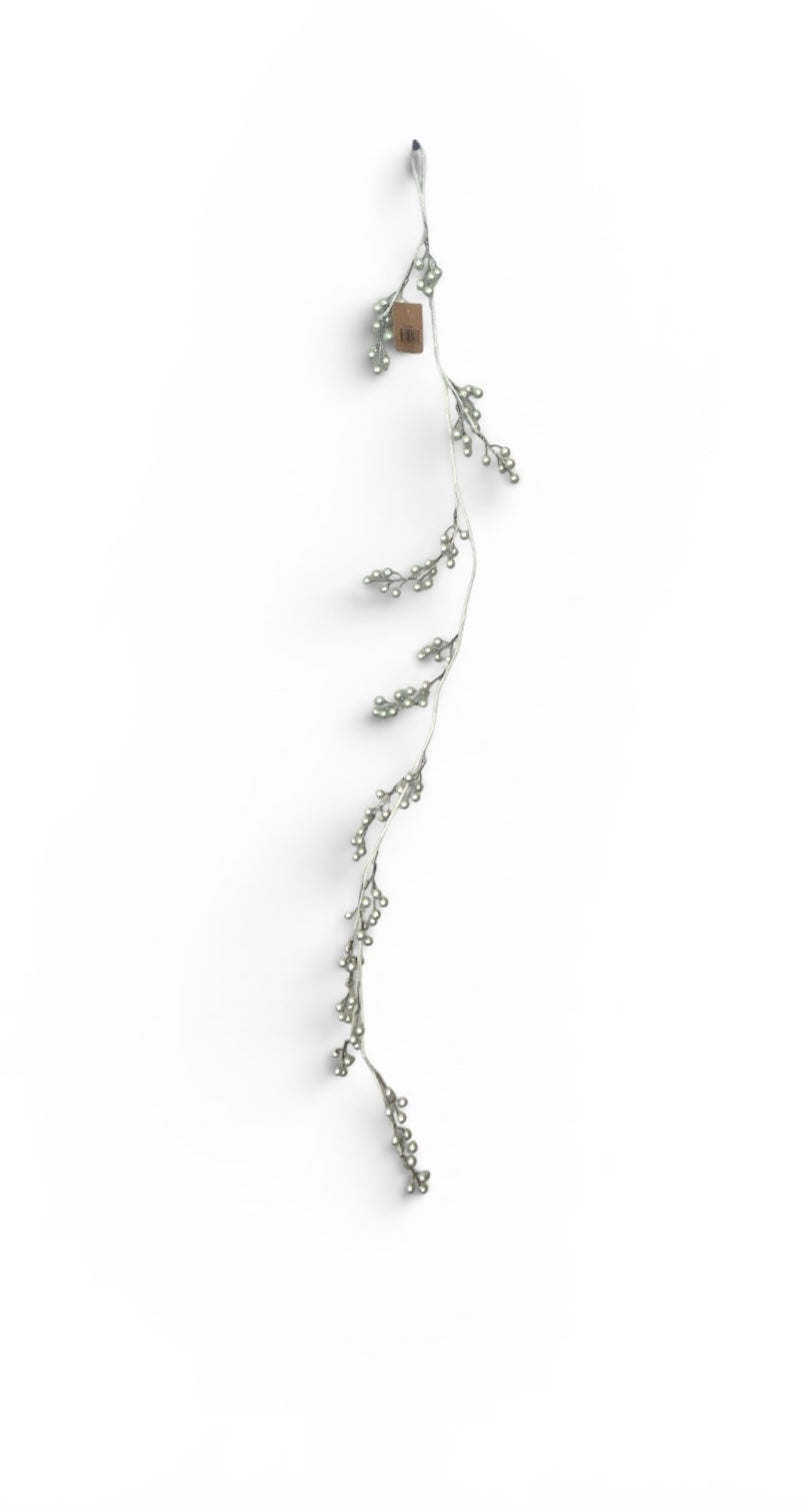Light green berry garland