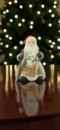Woodlands Santa with reindeer