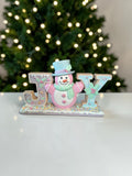 LED Pastel Joy sign